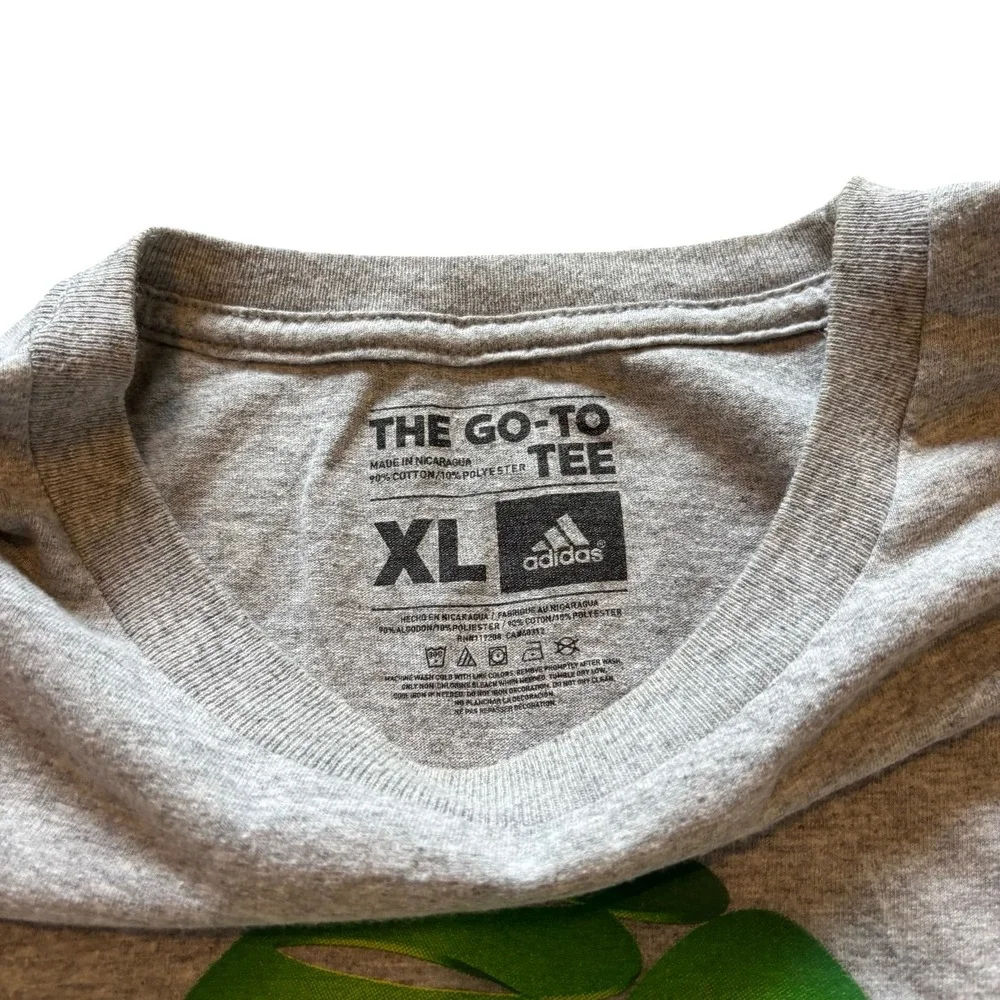 Adidas Mens FIFA World Cup Brasil 2014 Graphic T-Shirt Gray XL 3720A‎